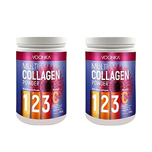 Voonka Multi Collagen Powder 300 gr x 2 Adet - Voonka