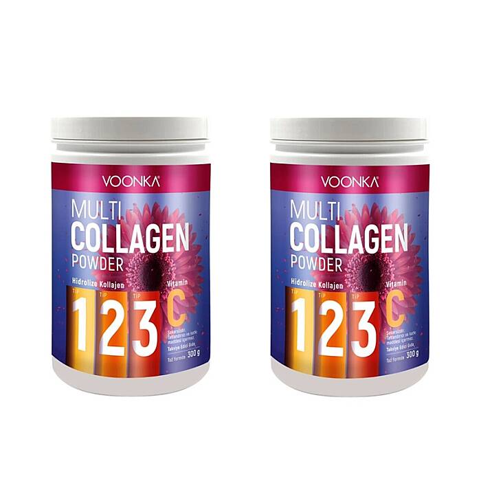 Voonka Multi Collagen Powder 300 gr x 2 Adet - 1