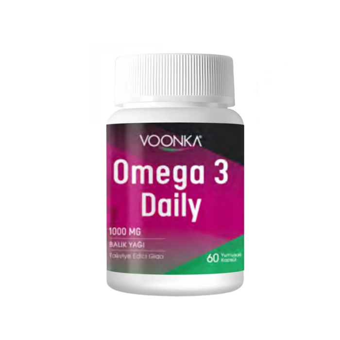 Voonka Omega 3 Daily 60 Yumuşak Kapsül - 1