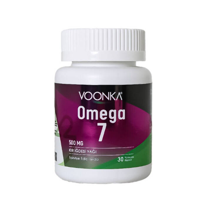 Voonka Omega 7 Kir İğdesi Yağı 30 Kapsül - 1