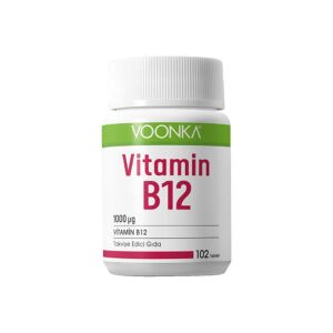 Voonka Vitamin B12 Takviye Edici Gıda 102 Tablet - Voonka