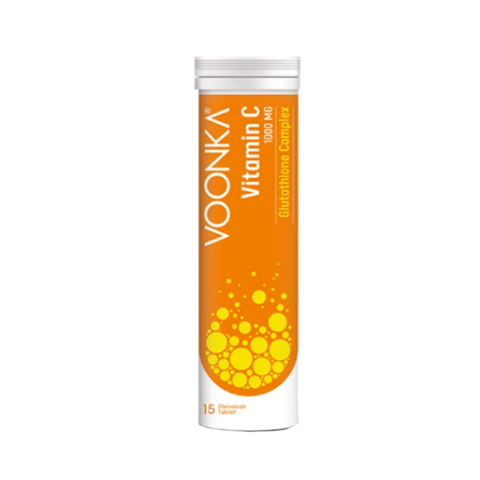 Voonka Vitamin C Glutathione Complex 15 Efervesan Tablet - 1