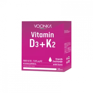 Voonka Vitamin D3 + K2 Damla 25 ml - Voonka