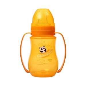 Wee Baby Akıtmaz Kulplu PP Alıştırma Bardağı 250 ml 6+ Ay Galaxy Turuncu - Wee Baby