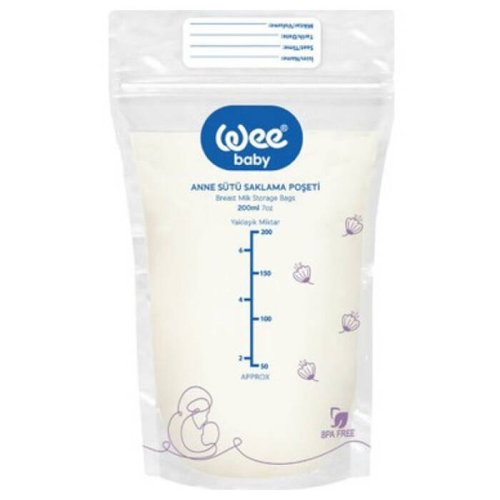 Wee Baby Anne Sütü Saklama Poşeti 20'li - 2