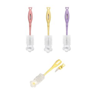 Wee Baby Biberon ve Biberon Emziği Temizleme Fırçası - Karma Renk - Wee Baby