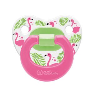 Wee Baby Desenli Damaklı Emzik 0-6 Ay No: 1 Pembe - Wee Baby