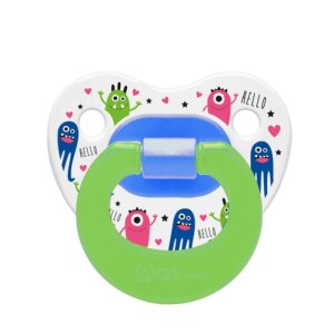 Wee Baby Desenli Damaklı Emzik No: 3 - Karma Renk - Wee Baby