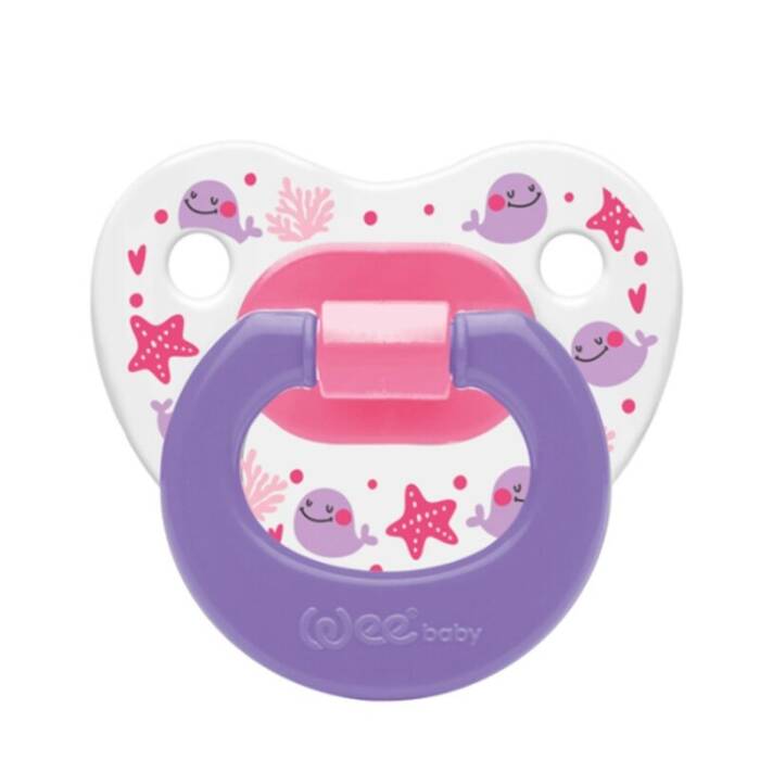 Wee Baby Desenli Damaklı Emzik No: 3 - Karma Renk - 2