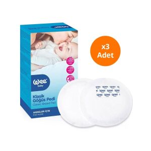 Wee Baby Klasik Göğüs Pedi 30 Adet 3'lü Paket - Wee Baby