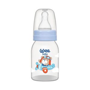 Wee Baby Klasik PP Biberon 125 ml 0-6 Ay Mavi - Wee Baby