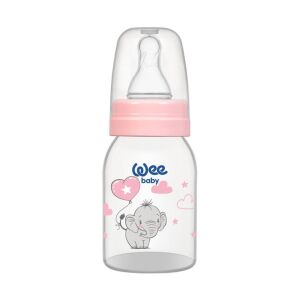 Wee Baby Klasik PP Biberon 125 ml 0-6 Ay Pembe - Wee Baby