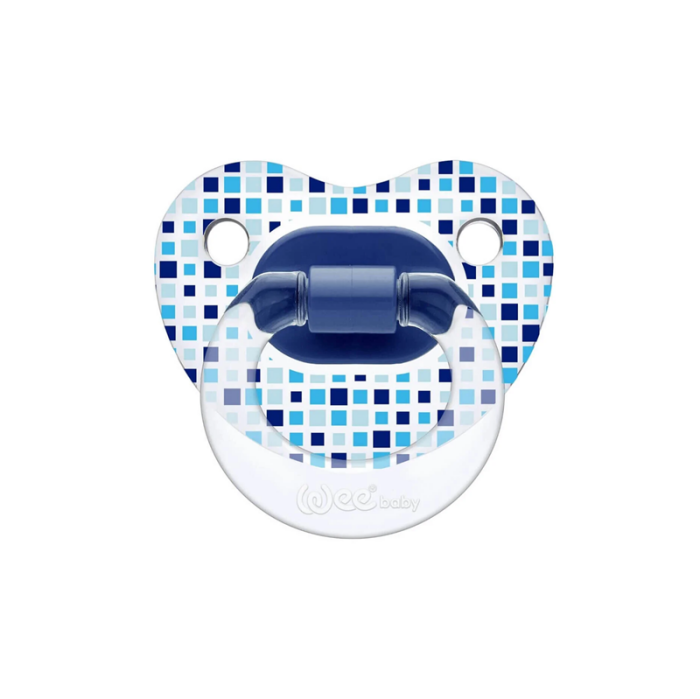 Wee Baby Şeffaf Desenli Damaklı Emzik No: 3 - Karma Renk - 4