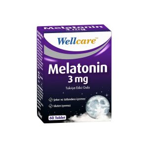Wellcare Melatonin 3 mg 60 Tablet - Wellcare
