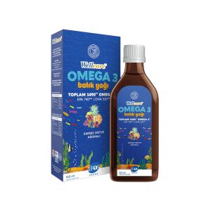 Wellcare Omega 3 Karışık Meyve Aromalı Balık Yağı 150 ml - Wellcare