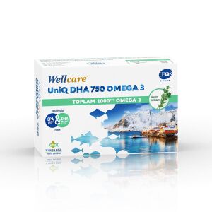 Wellcare Uniq DHA 750 Omega 3 30 Kapsül - Wellcare