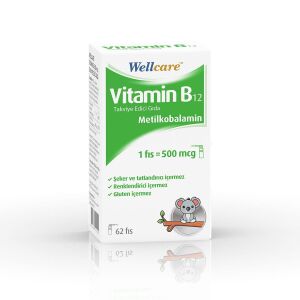 Wellcare Vitamin B12 Metilkobalamin 500 mcg Sprey 5 ml - Wellcare