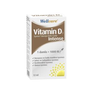 Wellcare Vitamin D3 Intense 1000 IU 12 ml - Wellcare