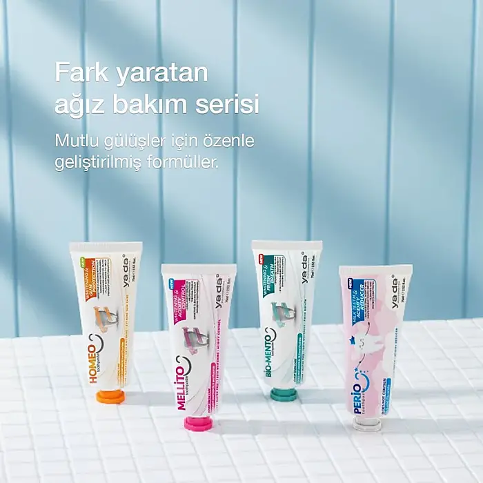 ya da Multicosmetics Bio-Mento Beyazlık ve Ferah Nefes Diş Macunu 75 ml - 6
