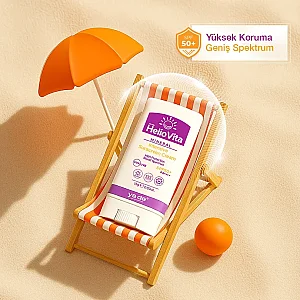 ya da Multicosmetics HelioVita %100 Mineral Güneşten Koruyucu Yoğunlaştırılmış Krem 15 g - 5