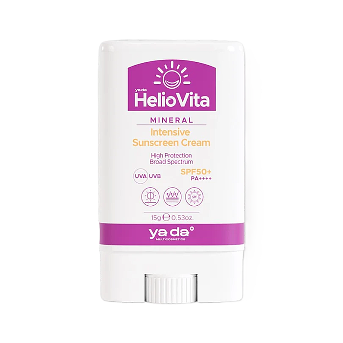 ya da Multicosmetics HelioVita %100 Mineral Güneşten Koruyucu Yoğunlaştırılmış Krem 15 g - 1