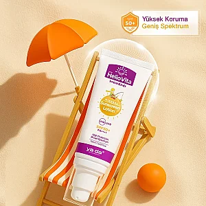 ya da Multicosmetics HelioVita Bebek ve Çocuk HelioVita %100 Mineral Güneşten Koruyucu Losyon 75 ml - 4