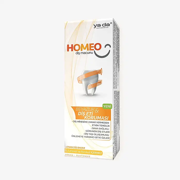 ya da Multicosmetics Homeo Beyazlık ve Diş Eti Koruması Diş Macunu 75 ml - 2