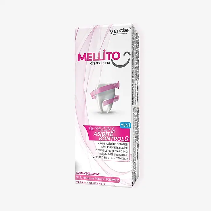 ya da Multicosmetics Mellito Beyazlık ve Asidite Kontrolü Diş Macunu 75 ml - 2