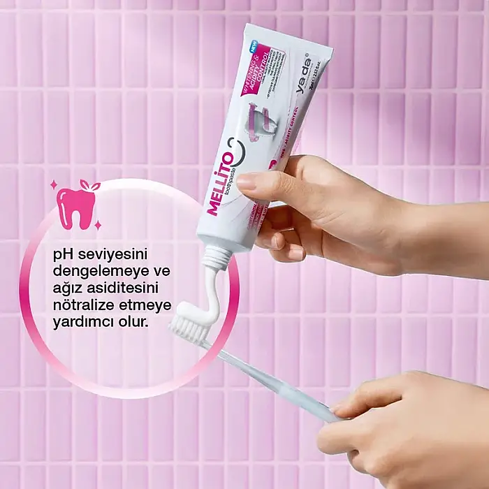 ya da Multicosmetics Mellito Beyazlık ve Asidite Kontrolü Diş Macunu 75 ml - 5
