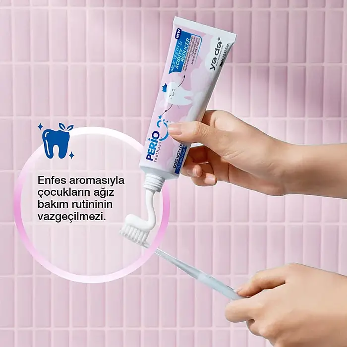 ya da Multicosmetics Perio Süt Dişleri ve Asidite Azaltıcı Diş Macunu 75 ml - 5