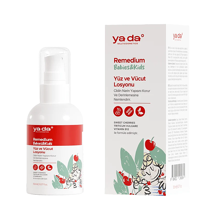 ya da Multicosmetics Remedium Bebek ve Çocuk Kolay Emilen Yüz ve Vücut Losyonu 150 ml - 1