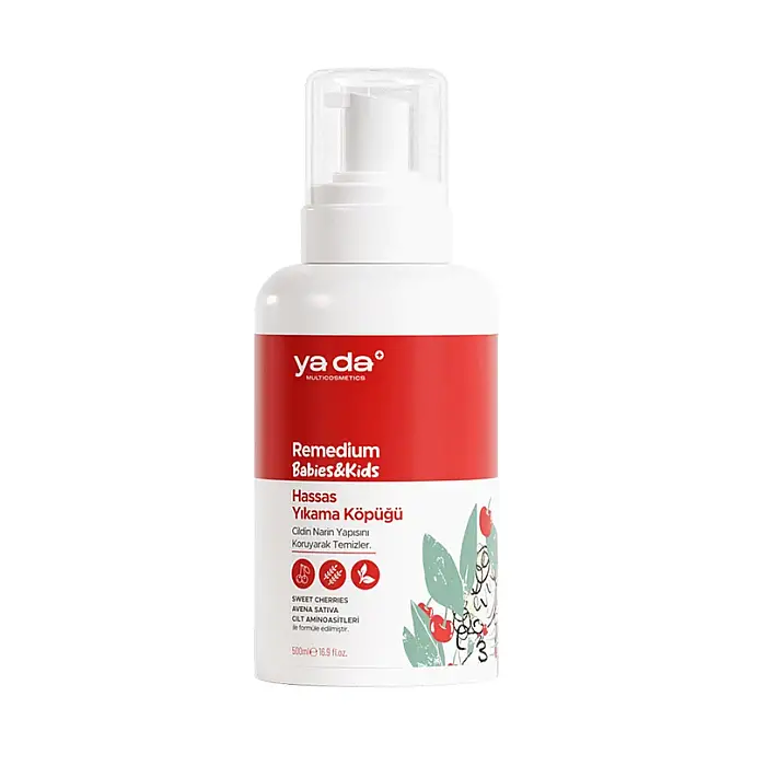 ya da Multicosmetics Remedium Bebek ve Çocuk Saç ve Vücut Hassas Yıkama Köpüğü 500 ml - 2