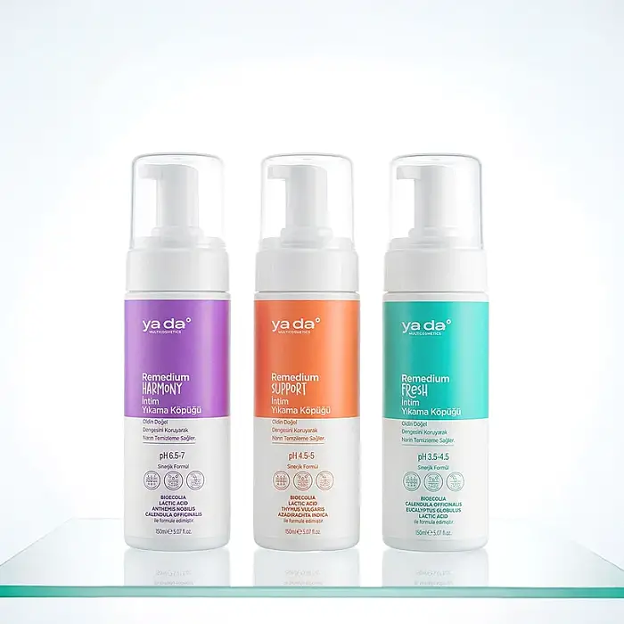 ya da Multicosmetics Remedium Support Mantar Eğilimi İçin Nazik Temizlik İntim Yıkama Köpüğü 150 ml - 5