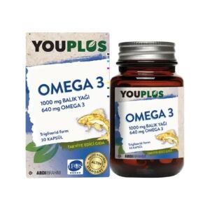 Youplus Daily 1000 mg Omega-3 30 Kapsül - Youplus