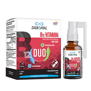 Zade Vital B12 Vitamini Duo 1000 mcg Sprey 10 ml - Zade Vital