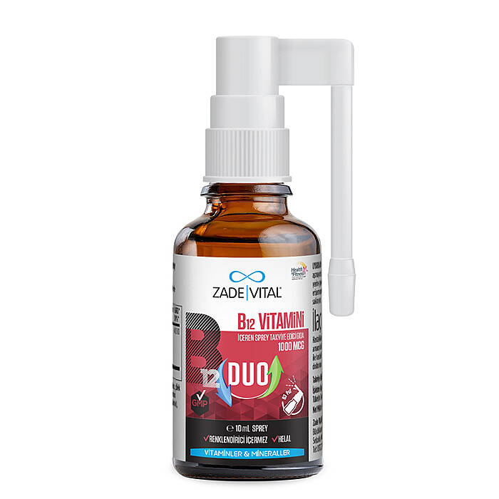 Zade Vital B12 Vitamini Duo 1000 mcg Sprey 10 ml - 3