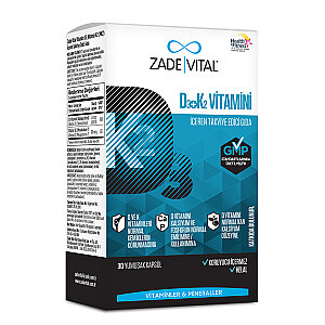 Zade Vital D3+K2 Vitamini 30 Kapsül - Zade Vital