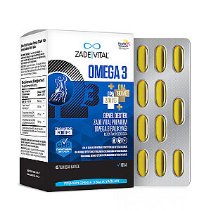 Zade Vital Omega 3 Balık Yağı 45 Yumuşak Kapsül - 2