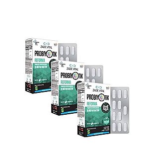 Zade Vital Probiyotik Reforma 30 Bitkisel Sert Kapsül 3'lü Set - Zade Vital