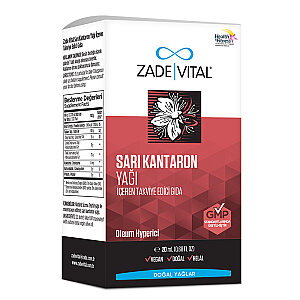 Zade Vital Sarı Kantaron Yağı 20 ml - Zade Vital