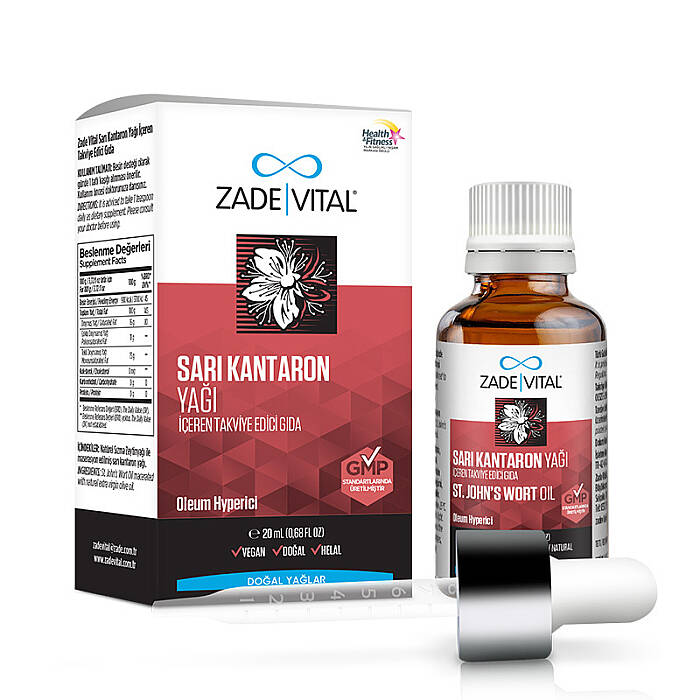 Zade Vital Sarı Kantaron Yağı 20 ml - 2